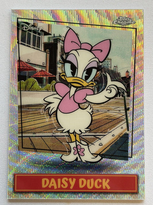 2026 Topps Disney Neon Mickey Shorts Short Prints Wave #MSSP-15 Daisy Duck