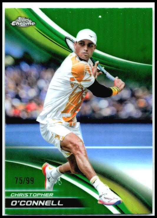 2025 Topps Chrome Green Refractor #96 Christopher O'Connell #/99