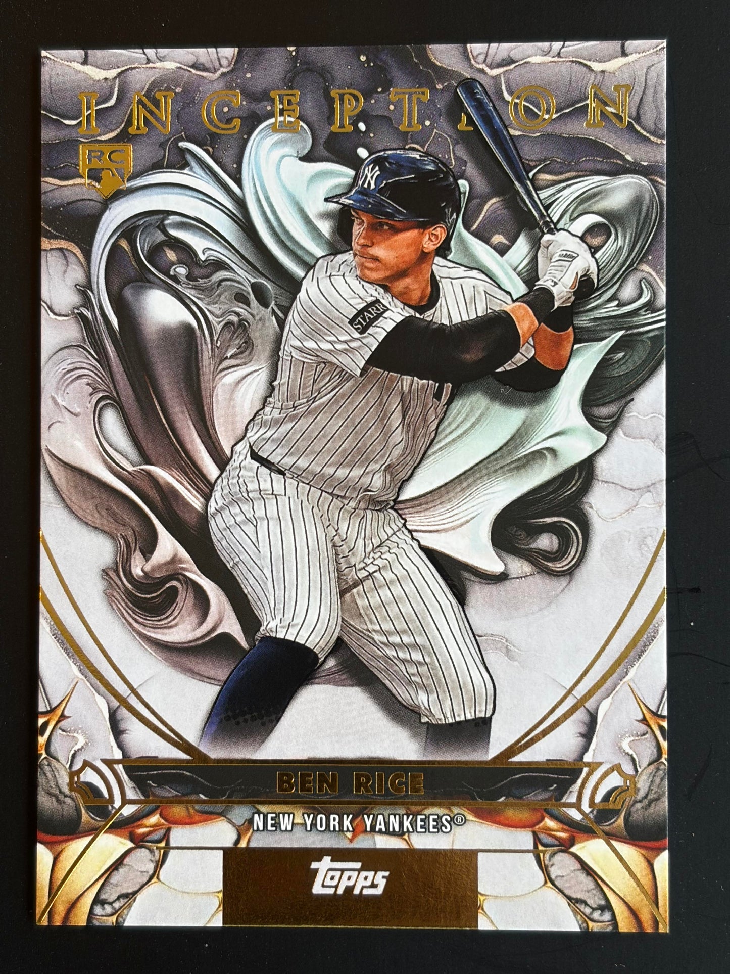2025 Inception #103 Ben Rice Rookie Yankee