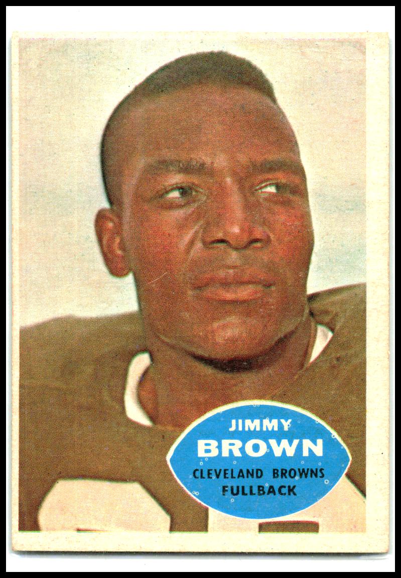 1960 Topps #23 Jimmy Brown Cleveland Browns