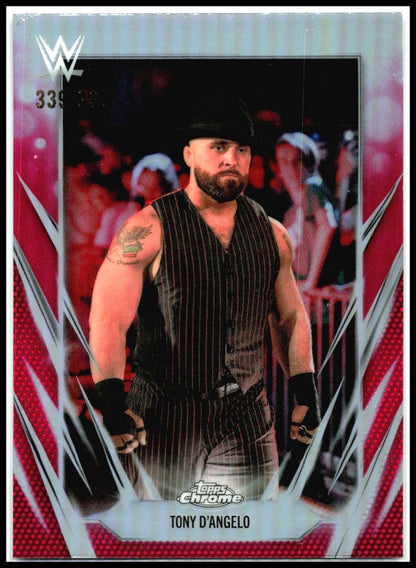 2026 Topps Chrome WWE Magenta Refractor #26 Tony D'Angelo #/399