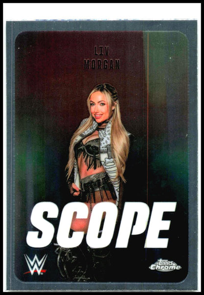 2026 Topps Chrome WWE Scope #SCO-34 Liv Morgan