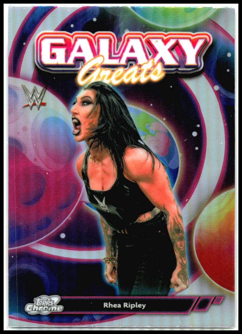 2026 Topps Chrome Cosmic WWE Galaxy Greats #GG-23 Rhea Ripley