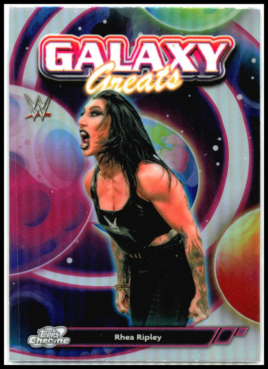 2026 Topps Chrome Cosmic WWE Galaxy Greats #GG-23 Rhea Ripley