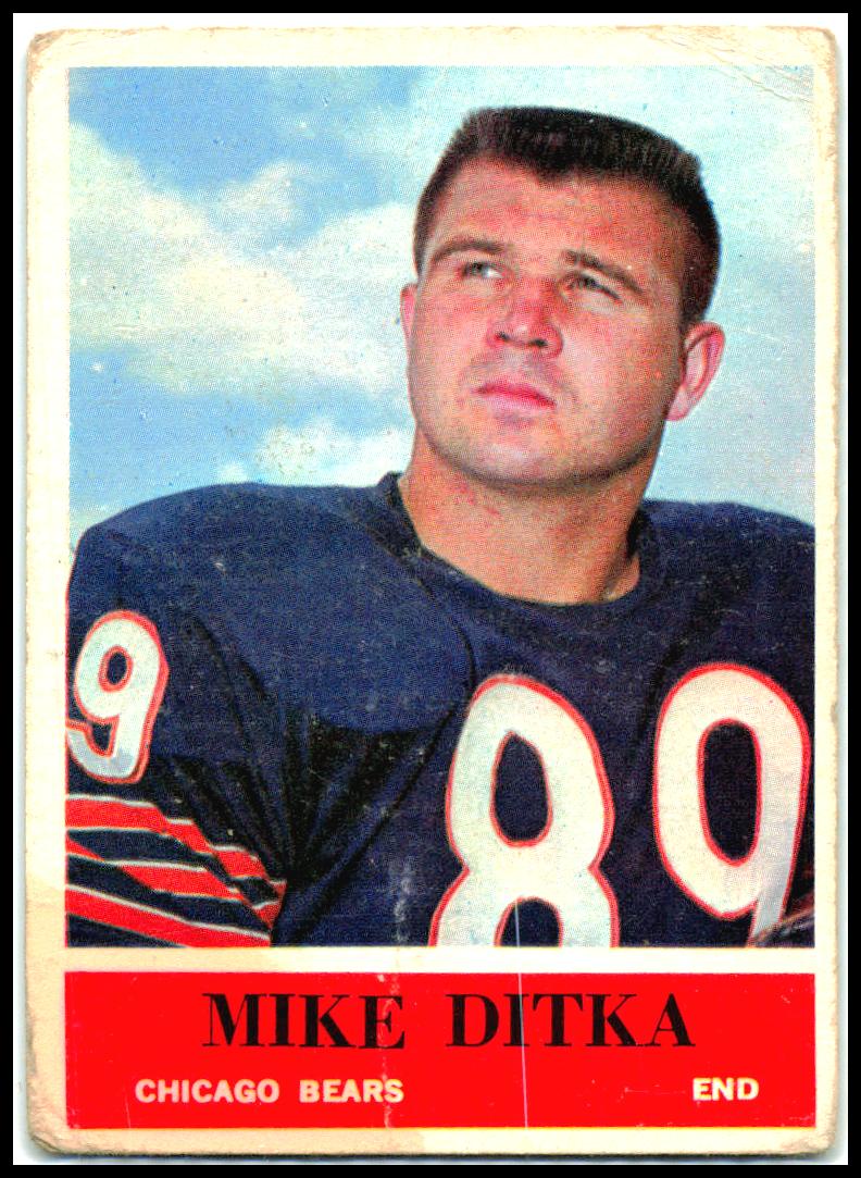 1964 Philadelphia #17 Mike Ditka Chicago Bears