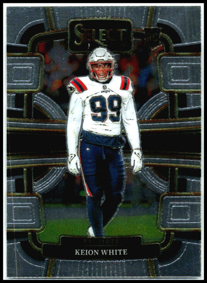 2023 Panini Select #69 Keion White Rookie New England Patriots
