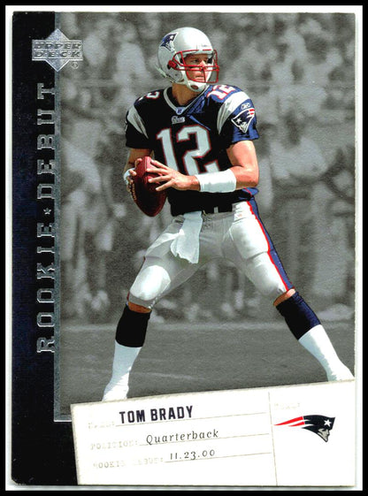 2006 Upper Deck Rookie Debut #57 Tom Brady New England Patriots