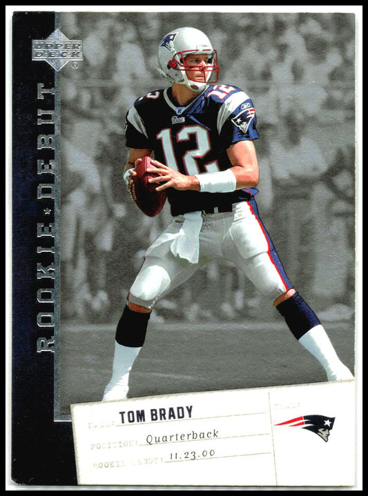 2006 Upper Deck Rookie Debut #57 Tom Brady New England Patriots