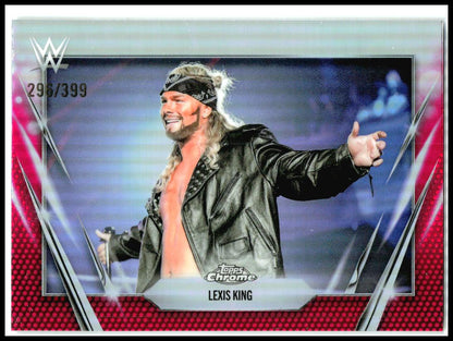 2026 Topps Chrome WWE Magenta Refractor #116 Lexis King #/399
