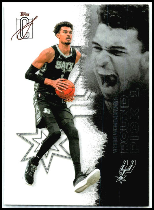 2025-26 Topps Signature Class #55 Victor Wembanyama San Antonio Spurs