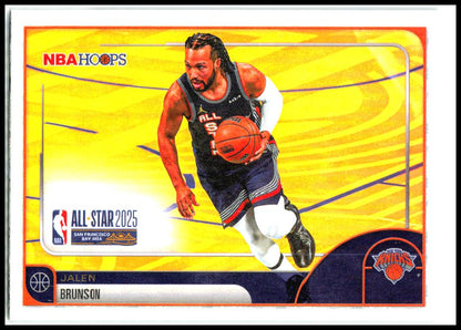 2025-26 Hoops #278 Jalen Brunson New York Knicks