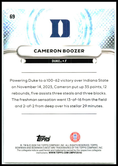 2025-26 bowman best #69