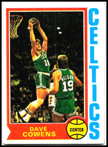 1974-75 Topps #155 Dave Cowens Boston Celtics