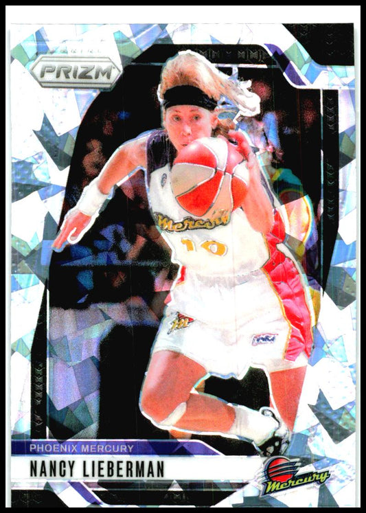 2024 Panini Prizm WNBA Ice Prizms #139 Nancy Lieberman Phoenix Mercury