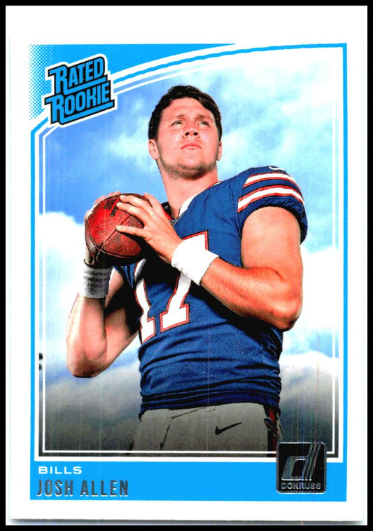 2018 Donruss #304 Josh Allen Rookie Buffalo Bills