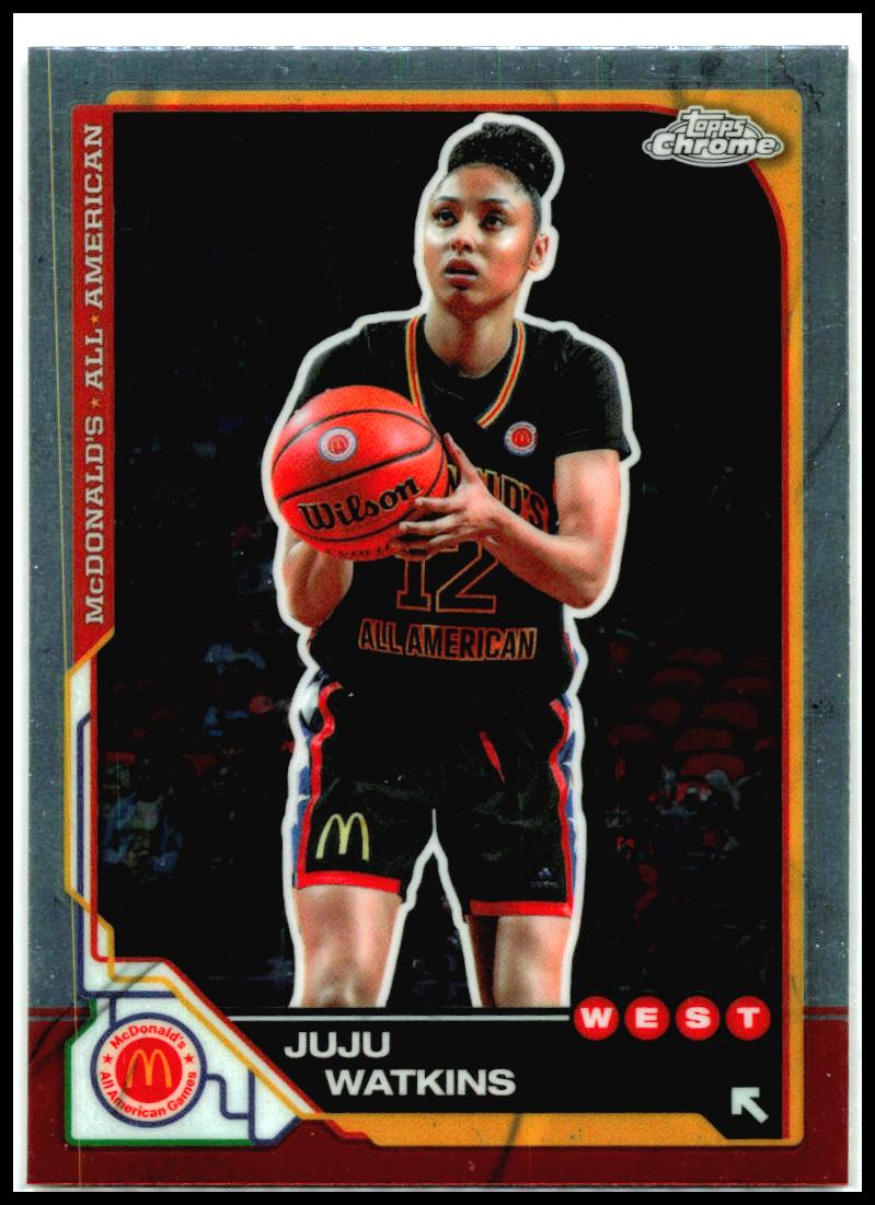 2025 Topps Chrome McDonald's All American #84 JuJu Watkins