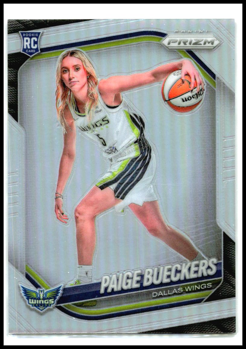 2025 Panini Prizm WNBA Silver Prizms #147 Paige Bueckers Dallas Wings