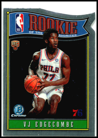 2025-26 Bowman Rookie of the Year Favorites #RY-3 VJ Edgecombe 76ers