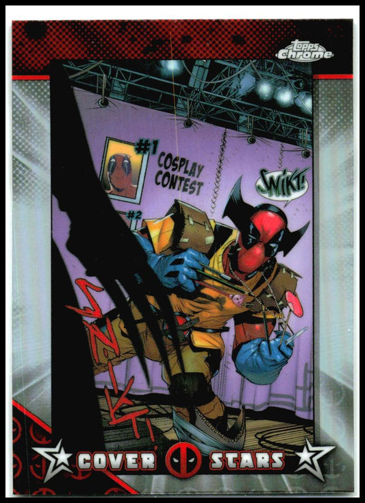 2025 Topps Chrome Marvel Deadpool Cover Stars #CS-10 X-Men: Blood Hunt