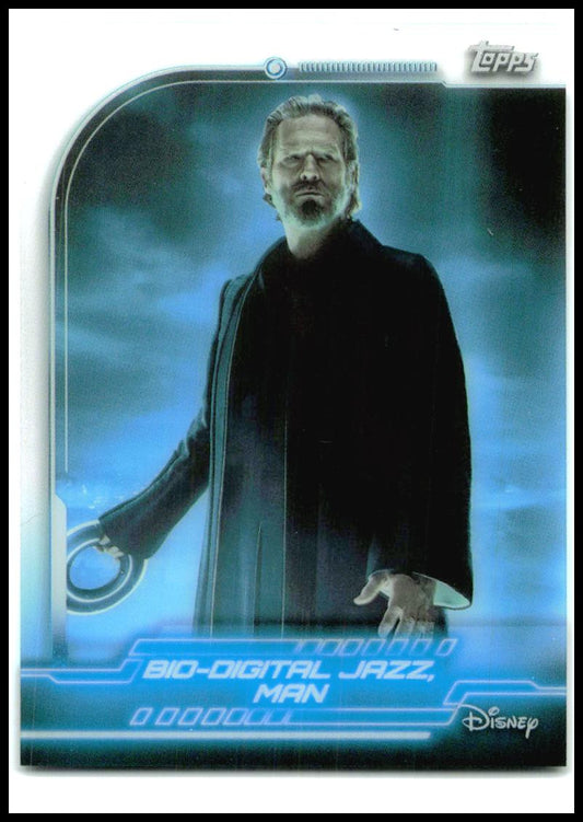 2026 Topps Chrome Disney Tron Tek #TR0N-4 Bio-digital jazz, man