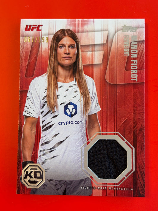 2026 Topps Knockout UFC Relic /199 #KDR-MF Manon Fiorot Rookie