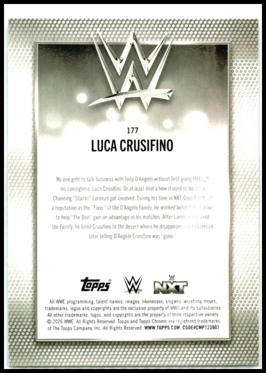 2026 Topps Chrome WWE #177 Luca Crusifino