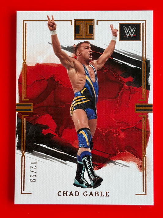 2023 Panini Impeccable WWE #15 Chad Gable #/99