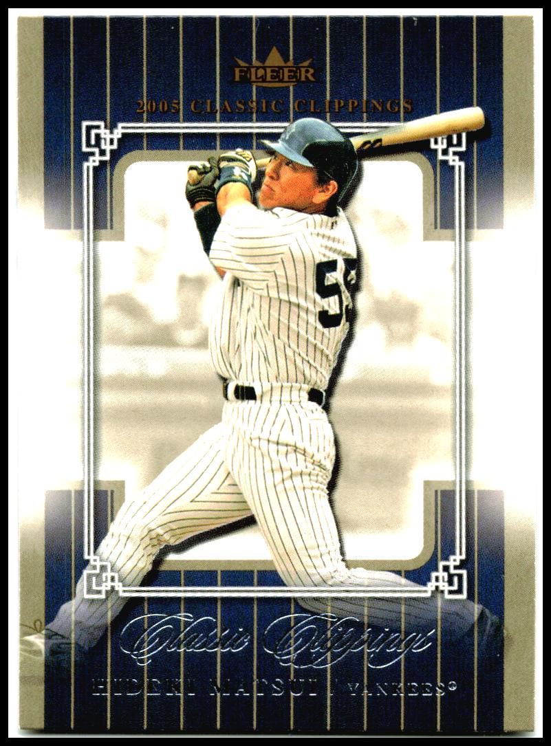 2005 Fleer Classic Clippings #53 Hideki Matsui New York Yankees