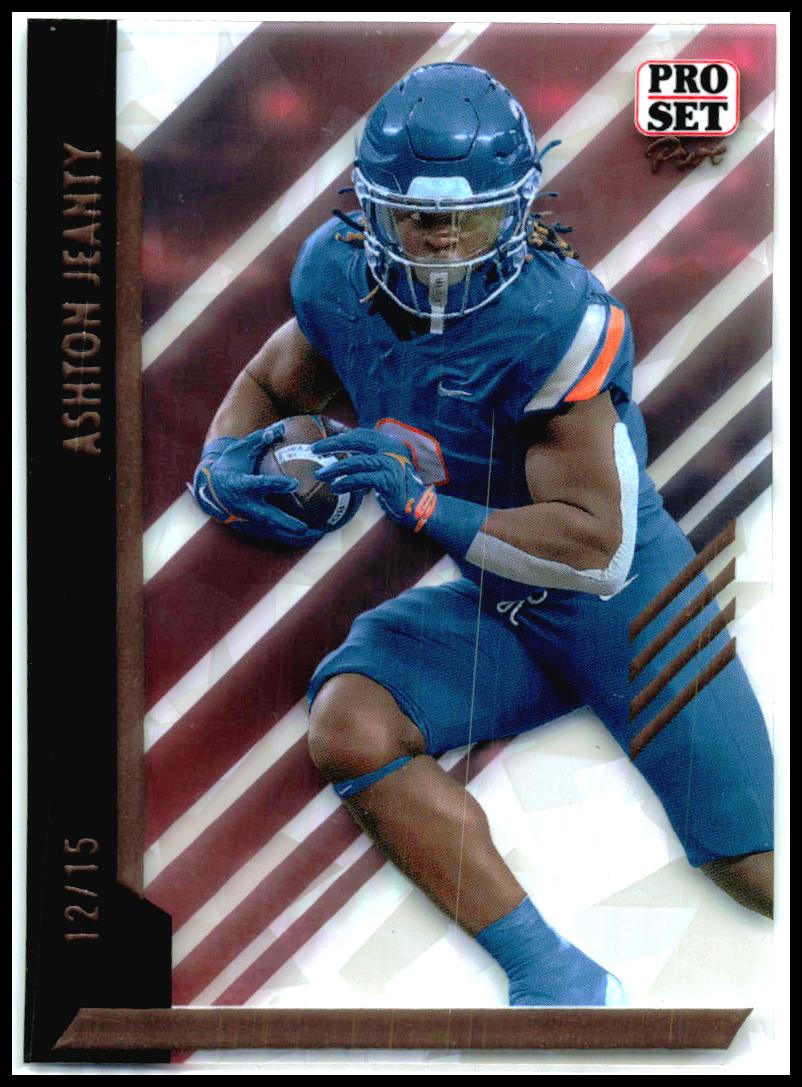 2024 Pro Set Pure Crystal #/15 #9 Ashton Jeanty Raiders