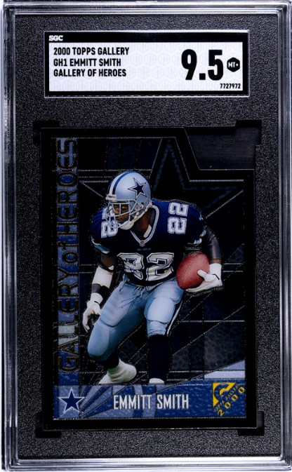 2000 Topps Gallery Gallery Of Heroes #GH1 Emmitt Smith