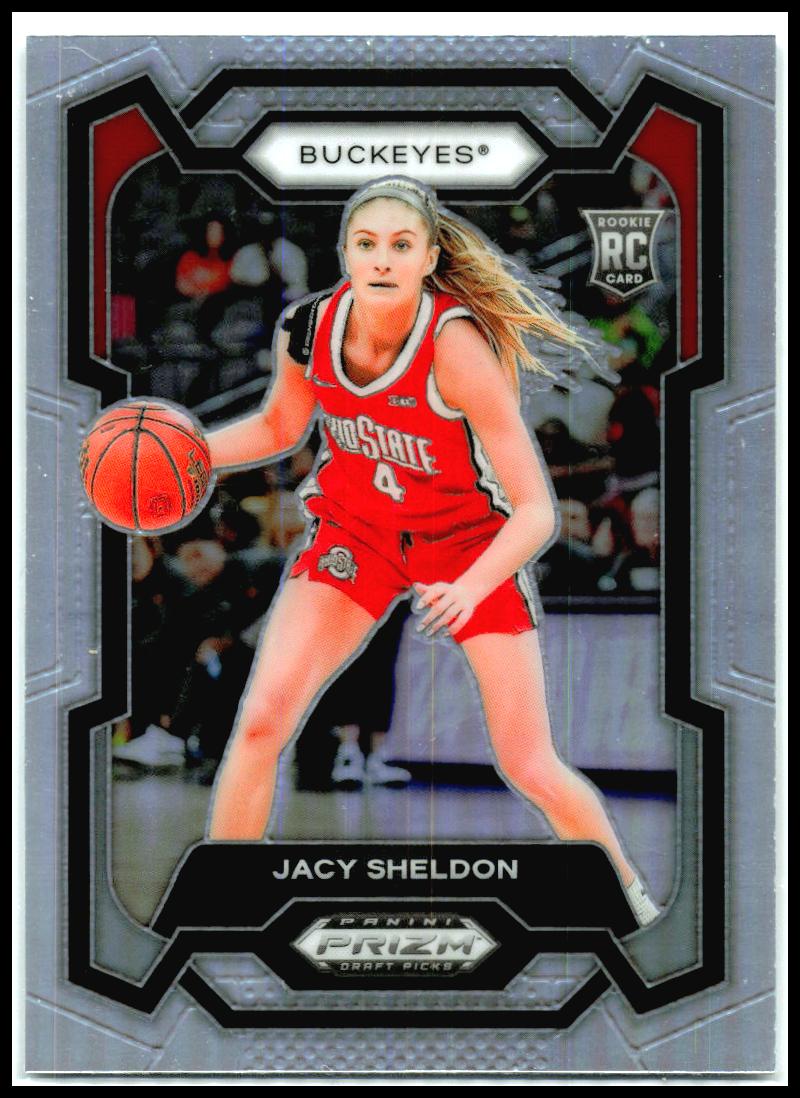 2024 Panini Prizm Draft Picks Prizms Silver #45 Jacy Sheldon Ohio State Buckeyes
