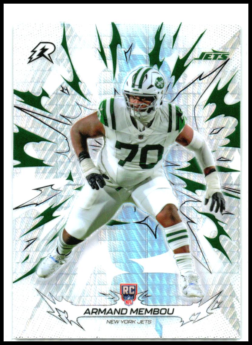 2025 Topps Resurgence Refractor #172 Armand Membou Rookie New York Jets