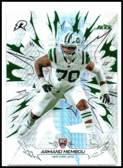 2025 Topps Resurgence Refractor #172 Armand Membou Rookie New York Jets
