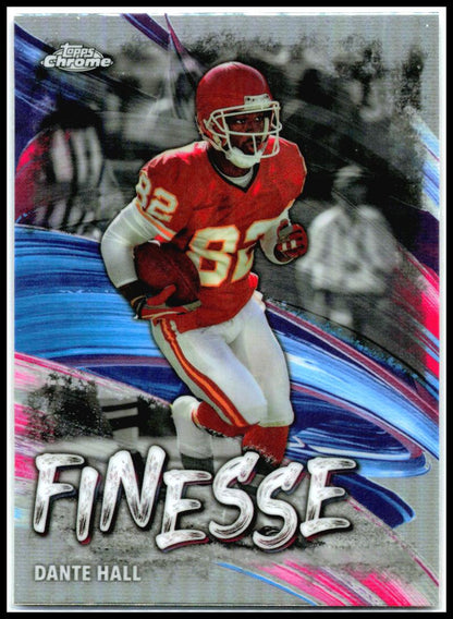 2024 Topps Chrome Finesse Refractor #F-19 Dante Hall Kansas City Chiefs