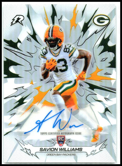 2025 Topps Resurgence Signatures #134 Savion Williams Auto Green Bay Packers