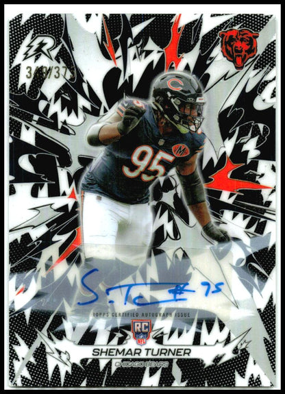 2025 Topps Resurgence Auto Black & White #115 Shemar Turner Rookie Auto Bears