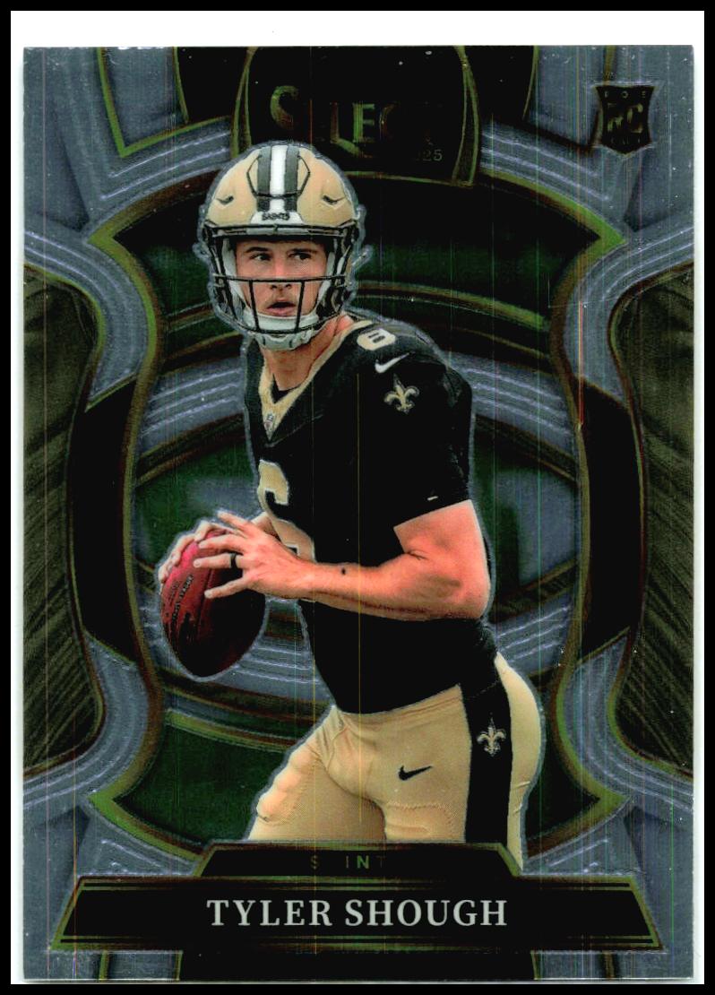 2025 Panini Select #41 Tyler Shough Rookie New Orleans Saints