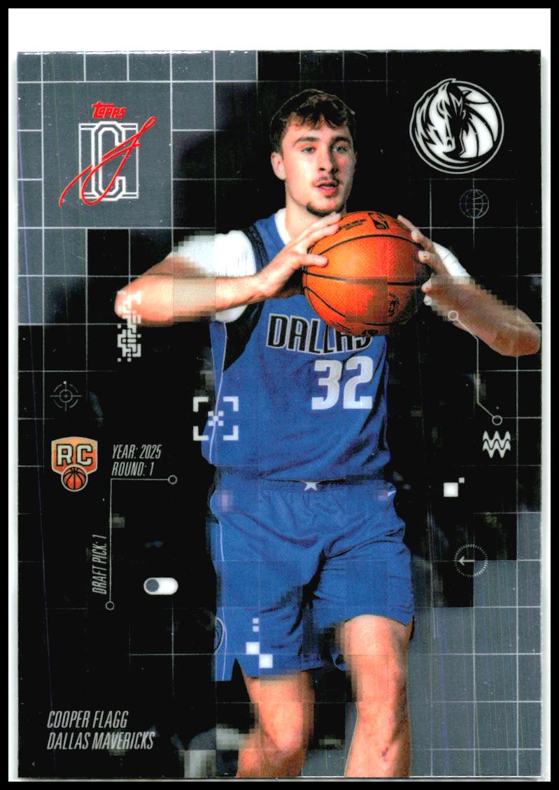 2025-26 Topps Signature Class After Image #AF-1 Cooper Flagg Dallas Mavericks