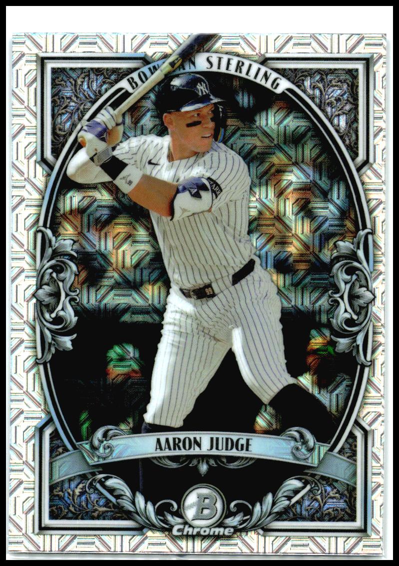 2026 Bowman Bowman Sterling Mojo Refractors #BST-4 Aaron Judge New York Yankees