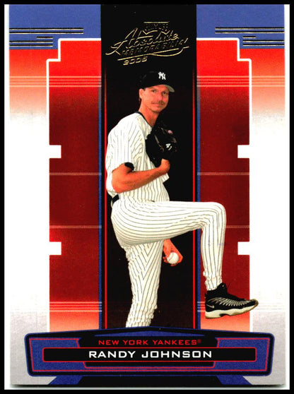 2005 Playoff Absolute Memorabilia #85 Randy Johnson New York Yankees