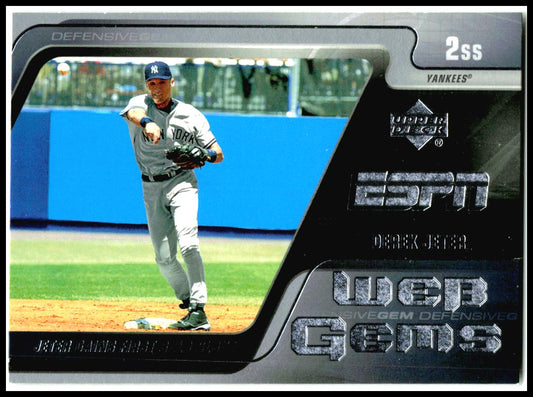 2005 Upper Deck ESPN Web Gems #WG-8 Derek Jeter New York Yankees
