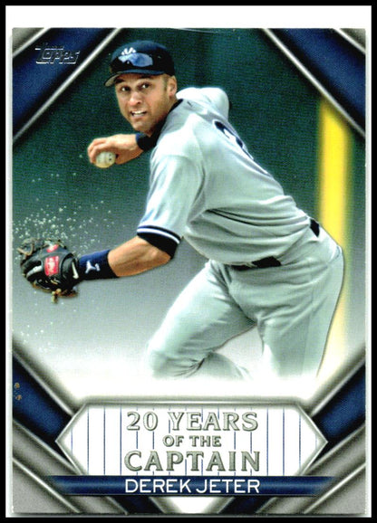 2020 Topps Update 20 Years of The Captain #YOC-02 Derek Jeter New York Yankees
