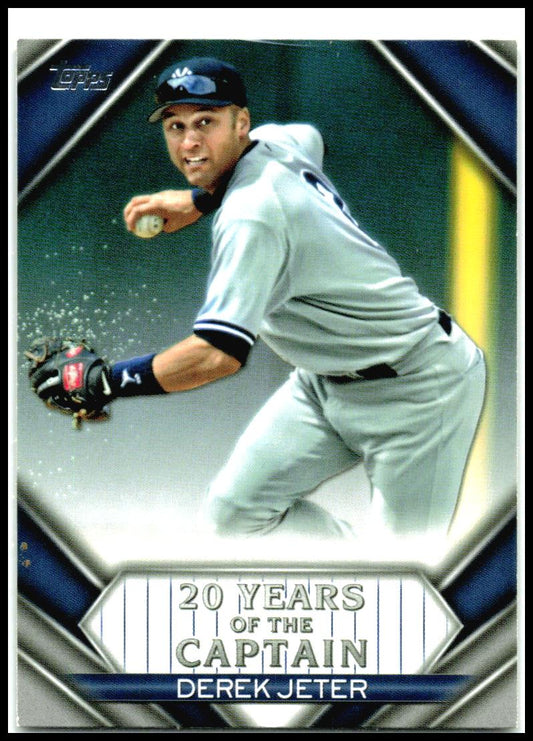 2020 Topps Update 20 Years of The Captain #YOC-02 Derek Jeter New York Yankees