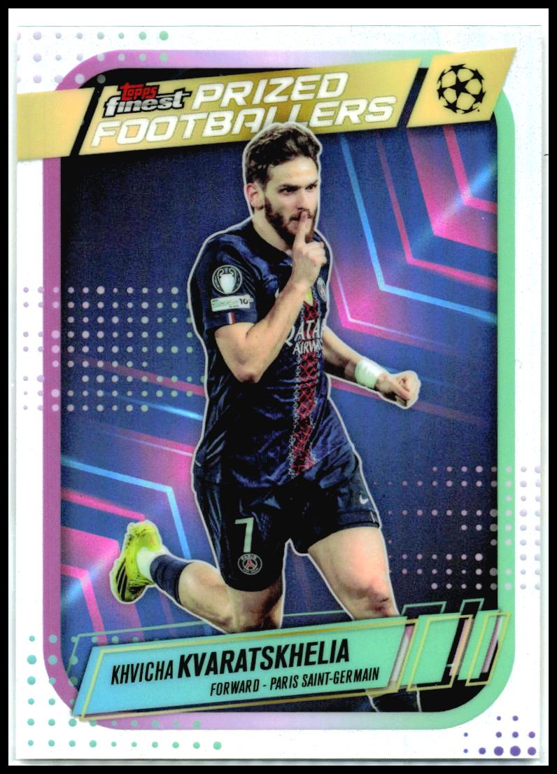 2025-26 Finest UEFA Club Prized Footballers # Khvicha Kvaratskhelia