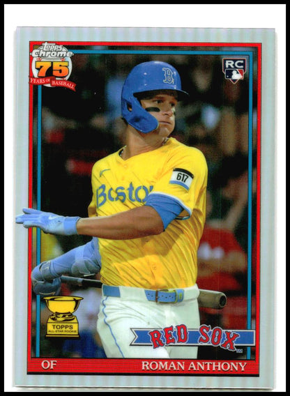 2026 Topps Chrome 1991 Topps 35th Anniversary #91CB-19 Roman Anthony Boston