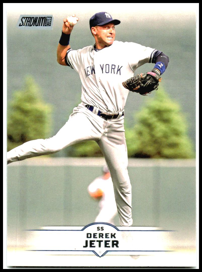 2025 Stadium Club #172 Derek Jeter New York Yankees