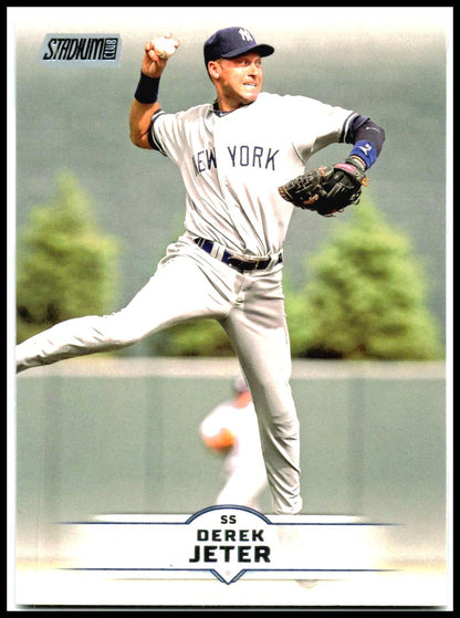 2025 Stadium Club #172 Derek Jeter New York Yankees