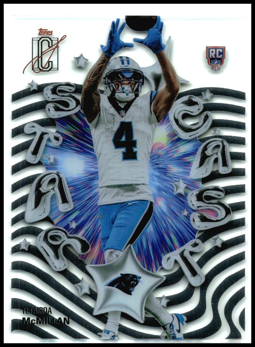 2025 Topps Signature Class Star Cast #SC-11 Tetairoa McMillan Carolina