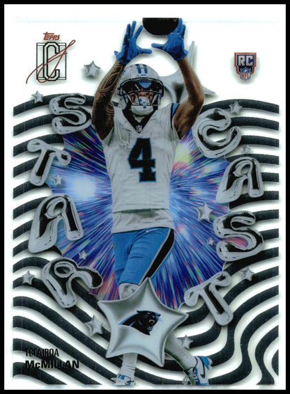 2025 Topps Signature Class Star Cast #SC-11 Tetairoa McMillan Carolina