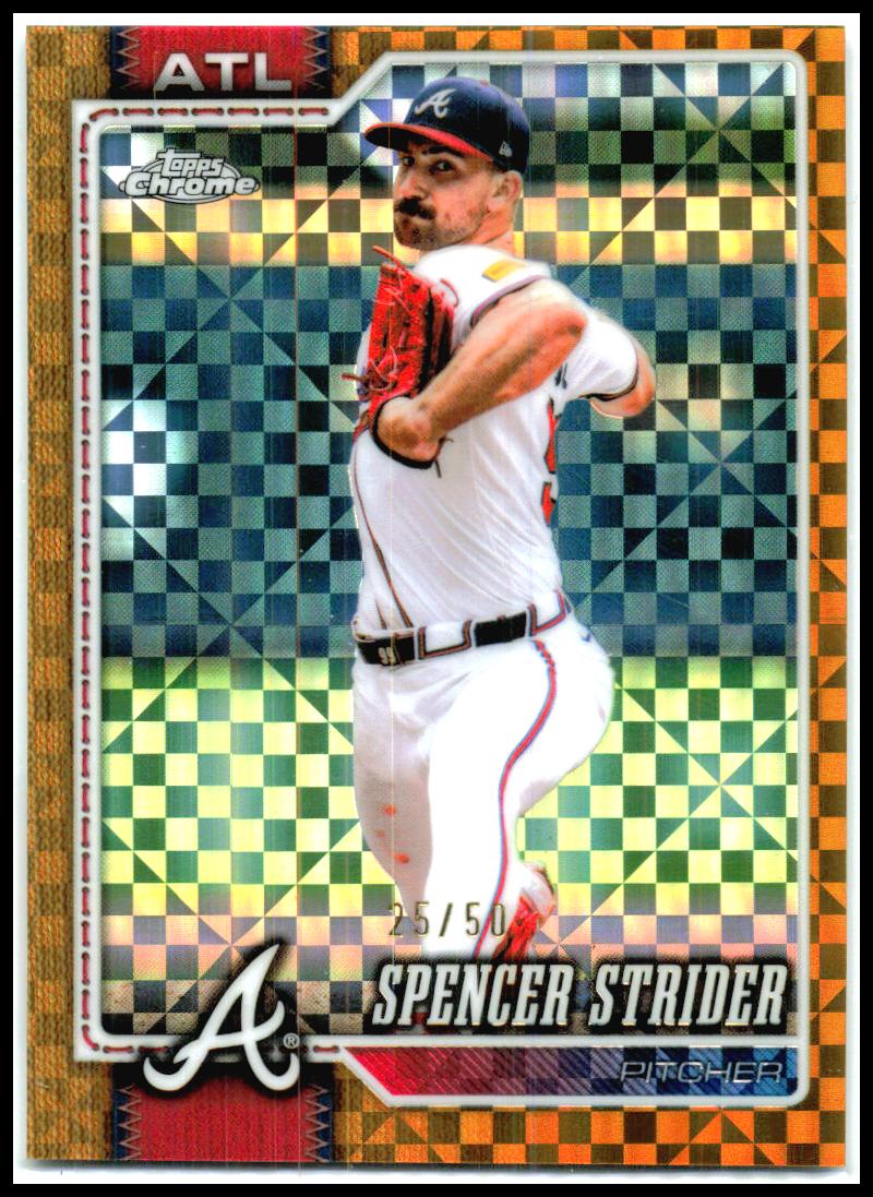2026 Topps Gold Checkerboard /50 #79 Spencer Strider Atlanta Braves